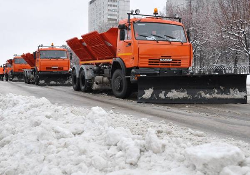 Уборка снега с дорог