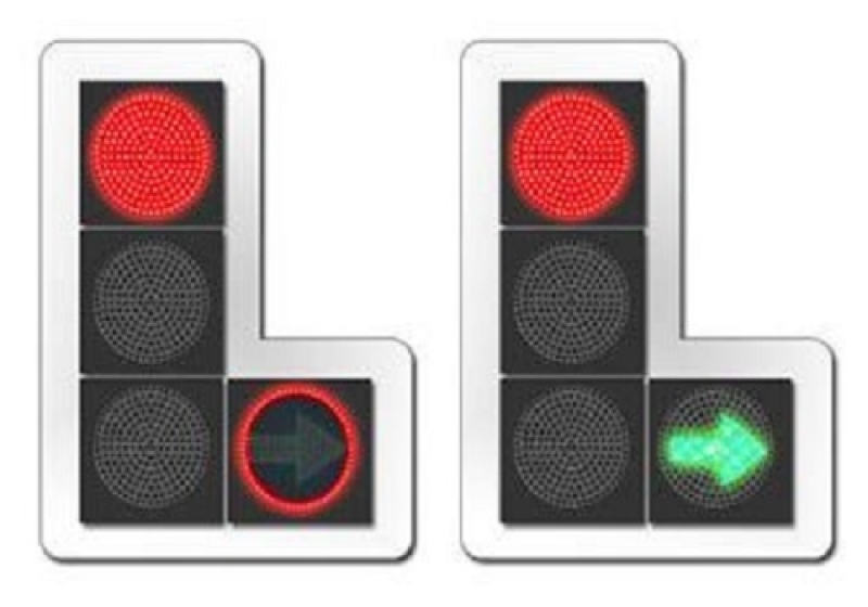 Сколько горит красный сигнал светофора