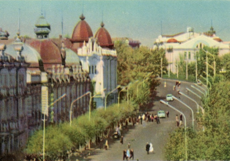 Омск на открытках. 1971 год