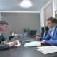 Губернатор Виталий Хоценко встретился с главой района Омской области
