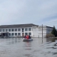 В Омской области затопило школу, где располагался ПВР