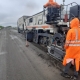На дороге, ведущей из Омска в Казахстан, продолжается ремонт