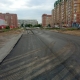 На бульваре Архитекторов в Омске начали укладку асфальта