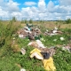 В Марьяновском районе с подачи прокуратуры ликвидируют незаконную свалку
