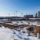 В Омске в «кварталах Драверта» началось возведение каркаса школы