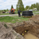 В Знаменском началось строительство внутрипоселкового газопровода