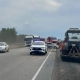 В Омской области на федеральной трассе — авария с пятью автомобилями