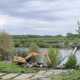 На севере Омской области приступили к благоустройству озера Аптечное