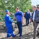 Губернатор в поле ознакомился с ходом  посевной кампании