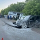 Под Омском автобус с пассажирами столкнулся с легковушкой