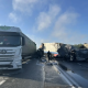 Массовая авария с возгоранием автомобилей произошла на трассе Омск — Тюмень