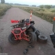 В Омске КаМАЗ столкнулся с квадроциклом, на котором ехали двое подростков