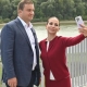 Юлия Барановская снимает в Омске проект «Губернатор без галстука»