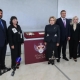 Валентина Матвиенко и Виталий Хоценко передали Омскому ТЮЗу «Золотую маску»