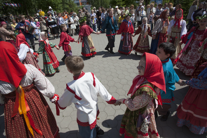 Омское население